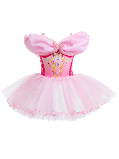 Little Girls Princess Dresses | Aurora Pink Princess Ballerina Dress