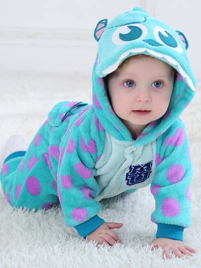 Baby Monster University Inspired Onesie Jumpsuit