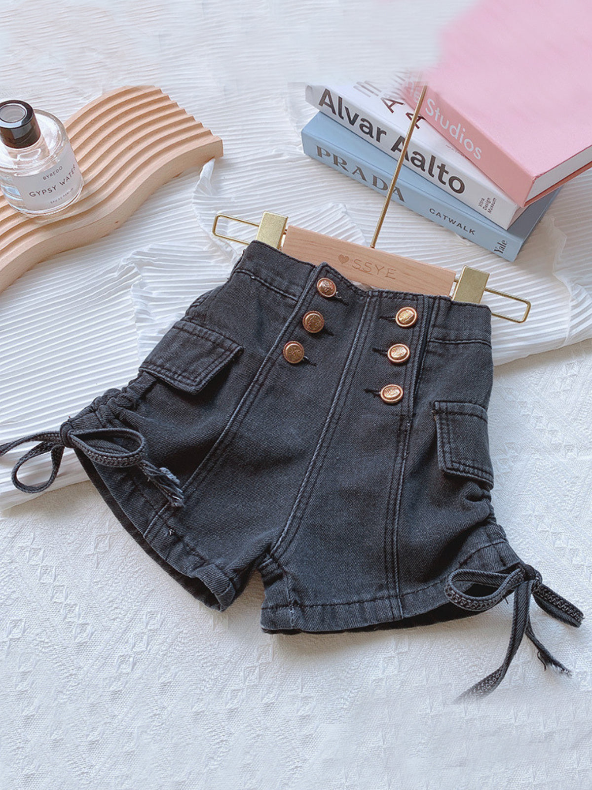 Yacht Life High-Waist Sailor Shorts