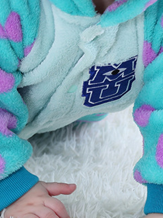 Baby Monster University Inspired Onesie Jumpsuit