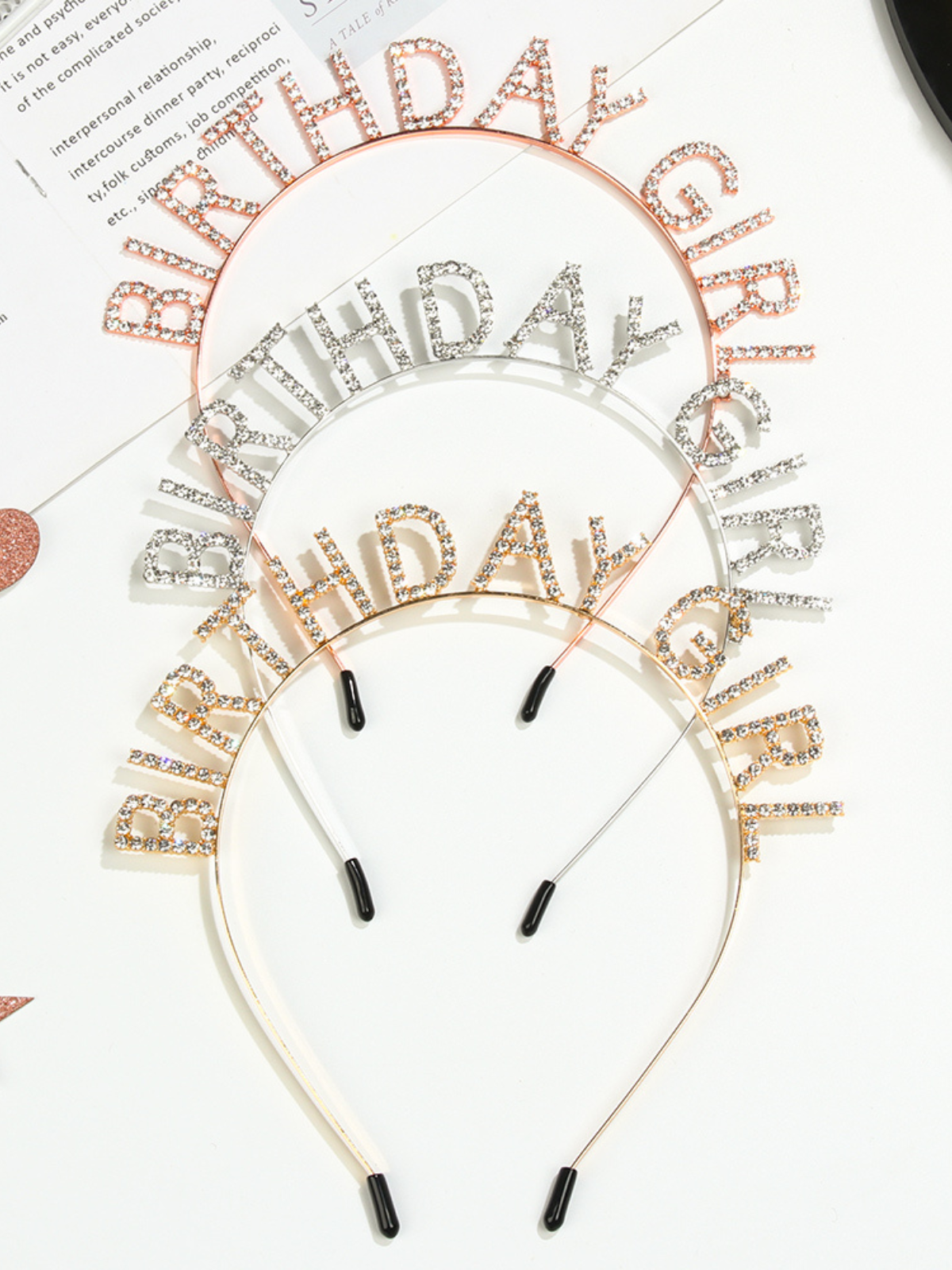 All Glammed Up Birthday Girl Headband