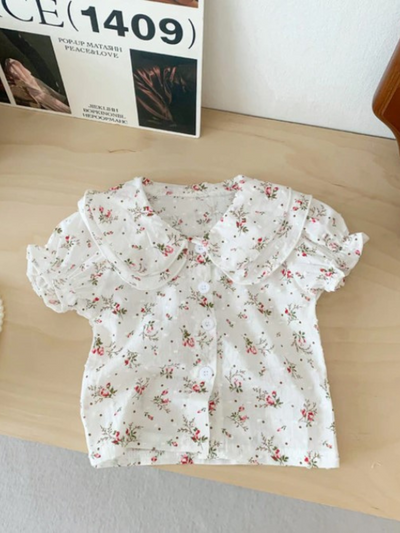 She’s So Precious Floral Print Blouse