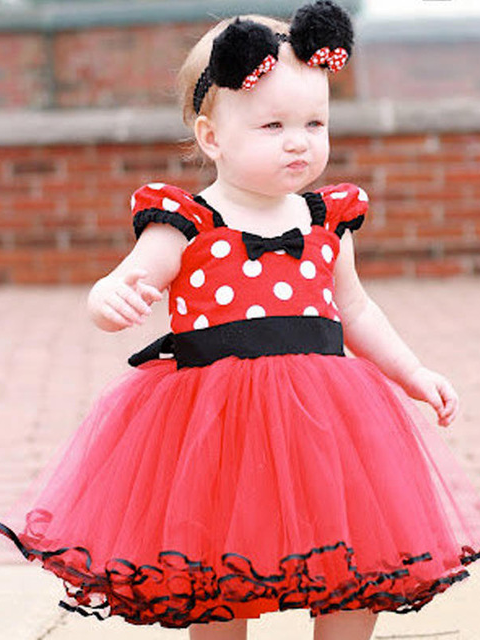 Baby Minnie Mouse Inspired Costume