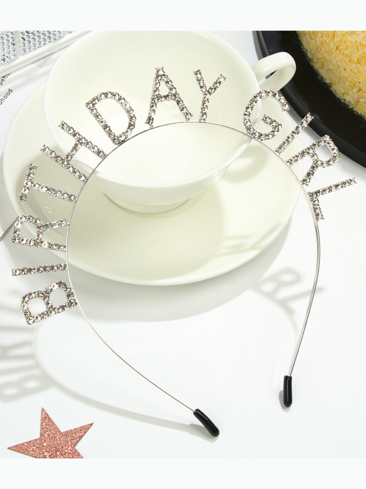 All Glammed Up Birthday Girl Headband