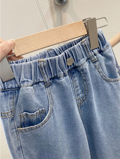 Girls Fall Outfits | Denim Overall Top & Pants Set - Mia Belle Girls