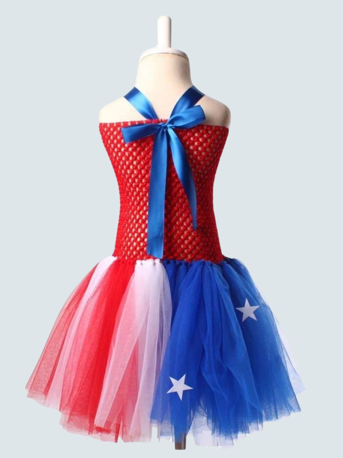 Girls Stars & Stripes 4th of July Tutu Dress (2 Style Options) - Girls 4th of July Dress