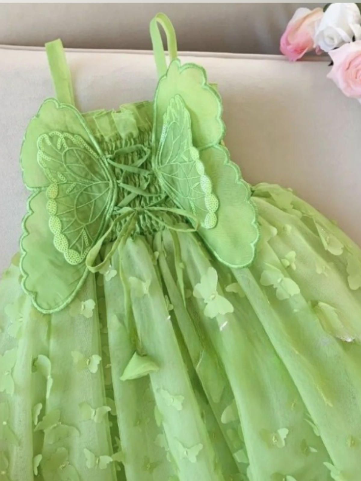 Flutter By Smocked Tulle Fairy Wings Dress