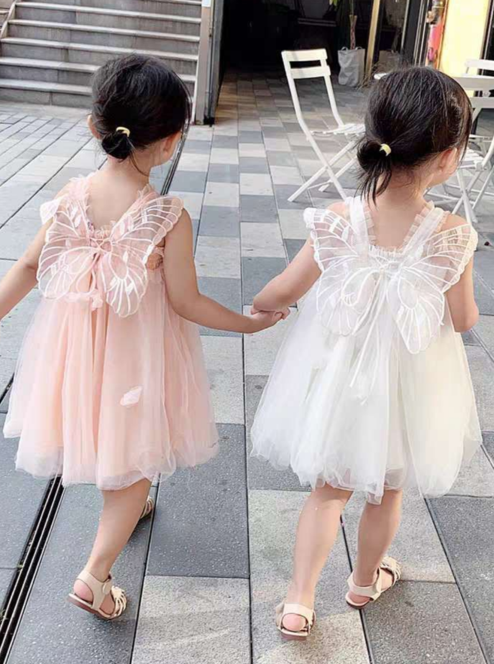 Flutter By Smocked Tulle Fairy Wings Dress