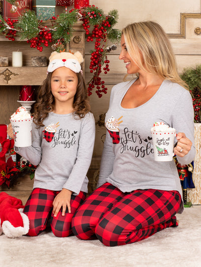 Mommy and Me Matching Pajamas | Christmas Pajama Set | Mia Belle Girls