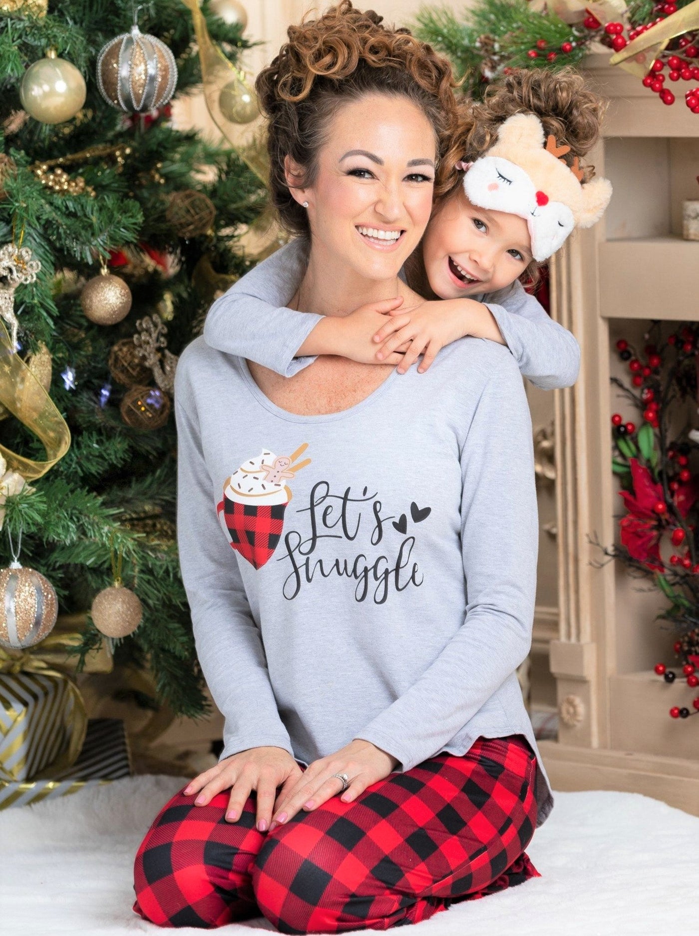 Mommy and Me Matching Pajamas | Christmas Pajama Set | Mia Belle Girls
