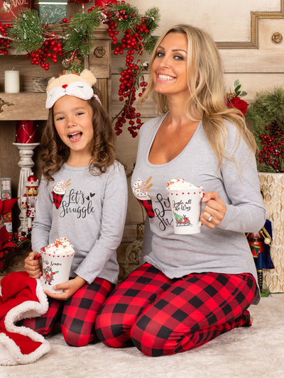 Mommy and Me Matching Pajamas | Christmas Pajama Set | Mia Belle Girls