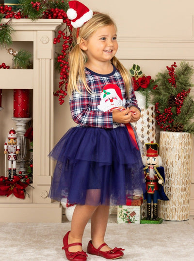 Girls Cute Winter Dresses | Santa Plaid Tutu Dress | Christmas Dresses