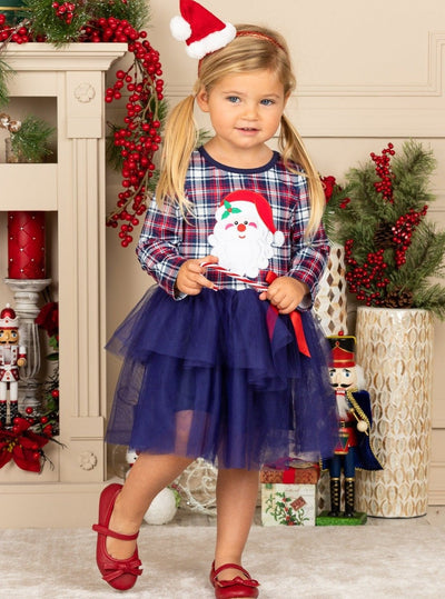 Girls Cute Winter Dresses | Santa Plaid Tutu Dress | Christmas Dresses