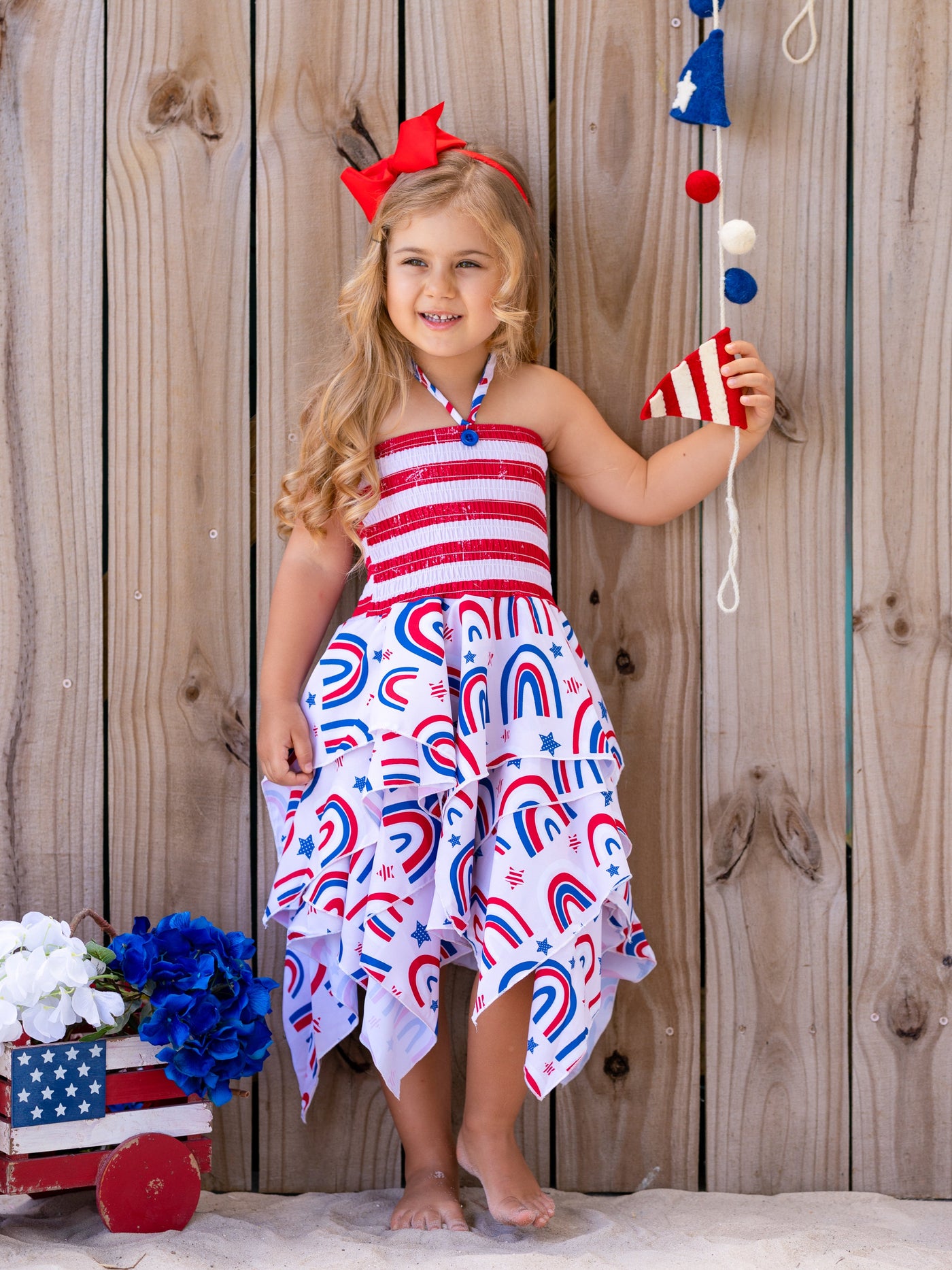 USA Celebration Handkerchief Dress