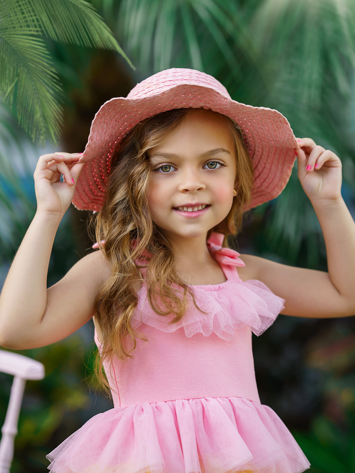 Cute Spring Toddler Outfits | Sleeveless Pastel Tulle Palette Dress