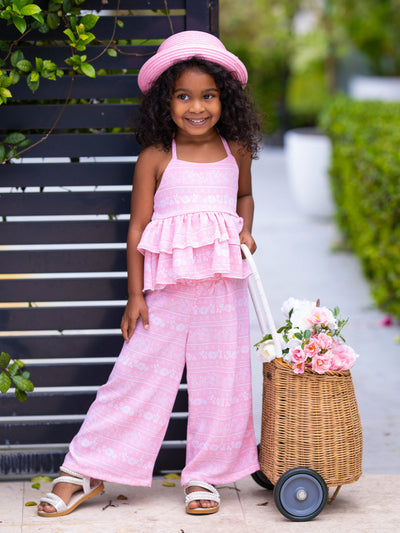 Buttercup Dreams Ruffle Top & Pants Set
