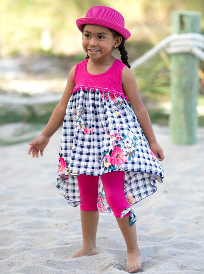 Covered In Plaid Legging Set