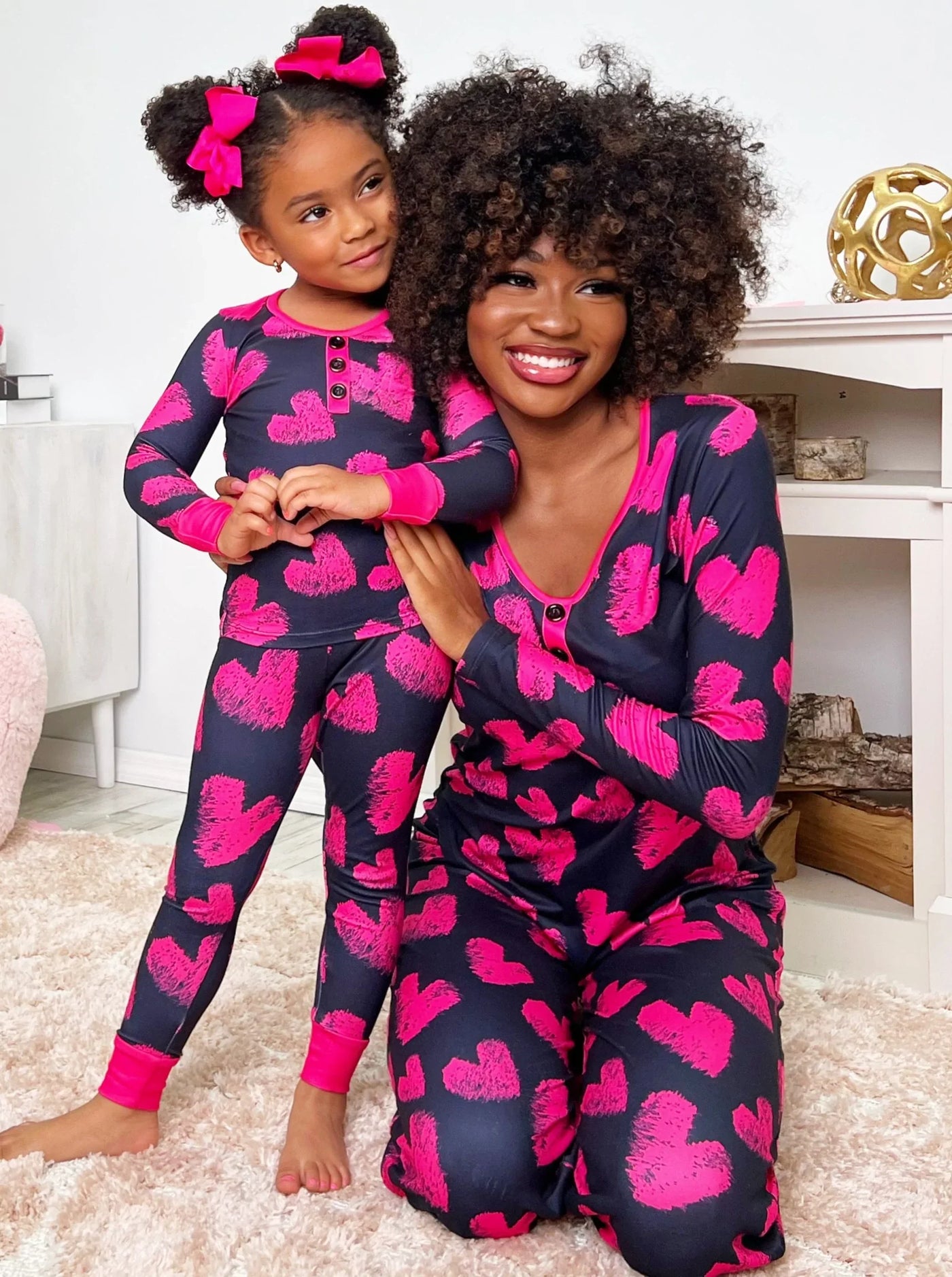 Mommy & Me Little Miss Sweetheart Pajama Set