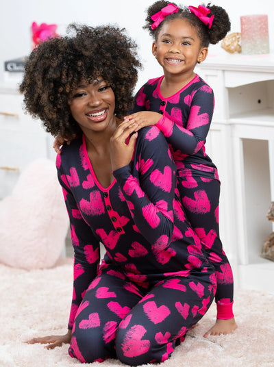 Mommy & Me Little Miss Sweetheart Pajama Set