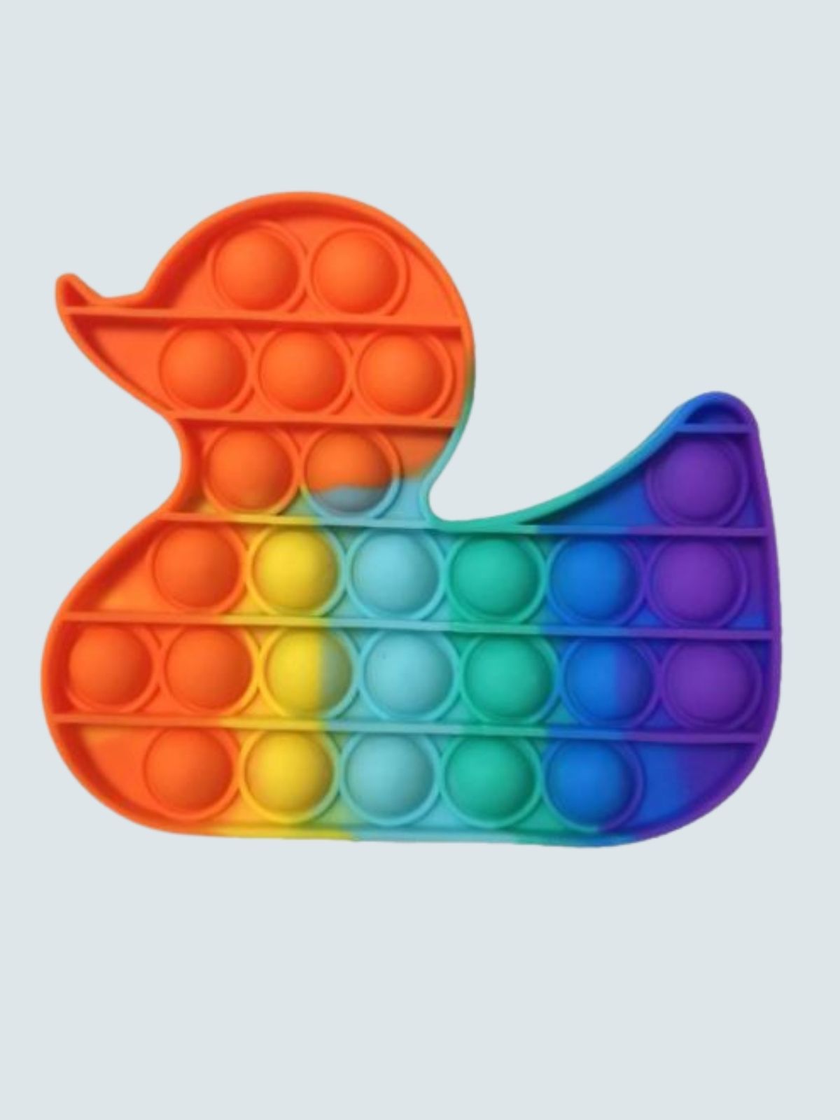 Duck Rainbow Pop It Toy