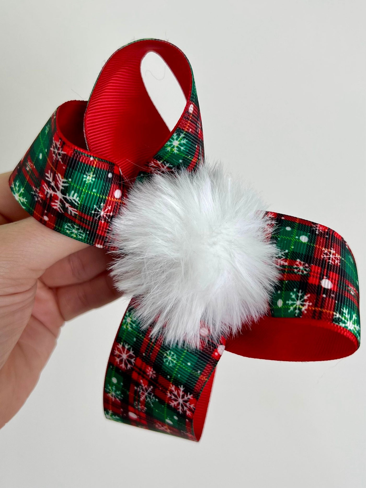 Kids Christmas Accessories | Girls Holiday Present Topper Hair Bow