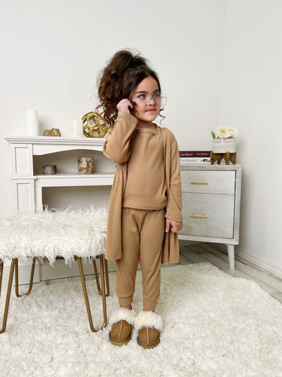 Toddler Clothing Sale | Girls Tank Top, Cardigan & Jogger Pants Set