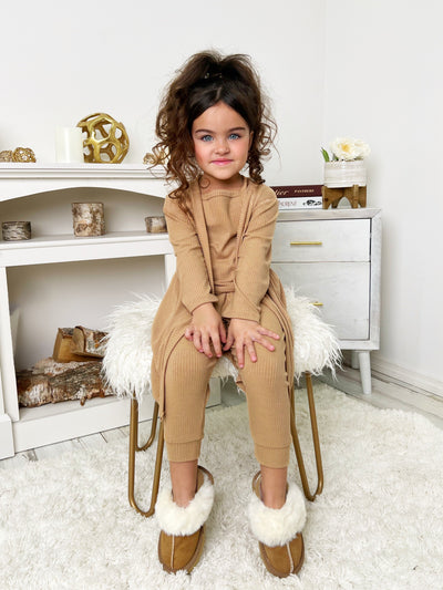 Toddler Clothing Sale | Girls Tank Top, Cardigan & Jogger Pants Set