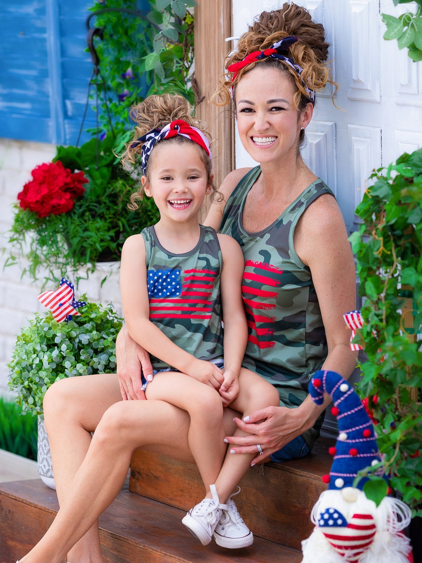 Mommy & Me Camo Cuties Tank Top