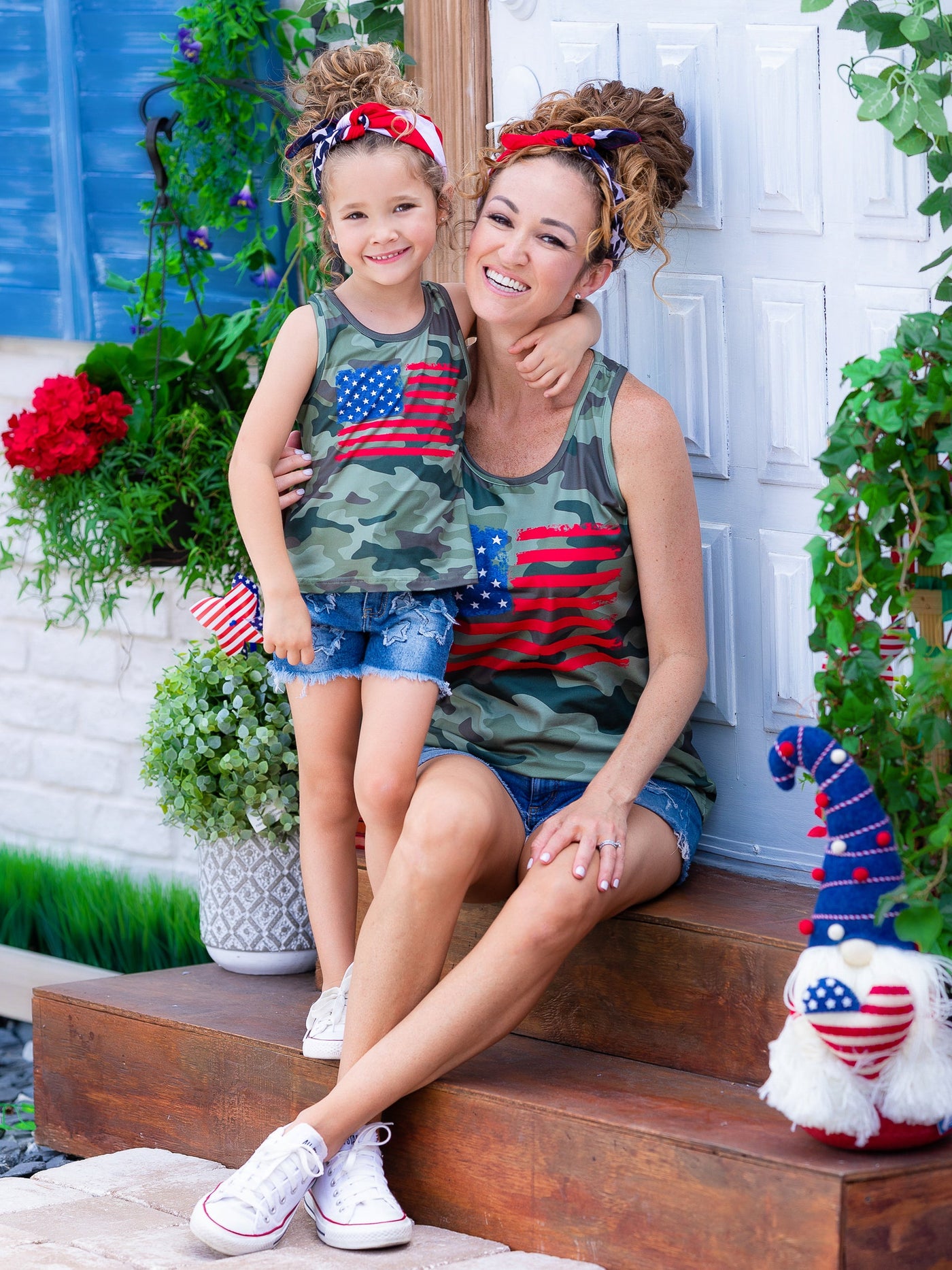 Mommy & Me Camo Cuties Tank Top