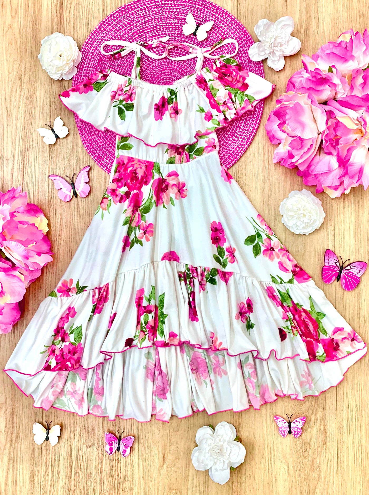 Glow Where You Go Cold Shoulder Maxi Sundress