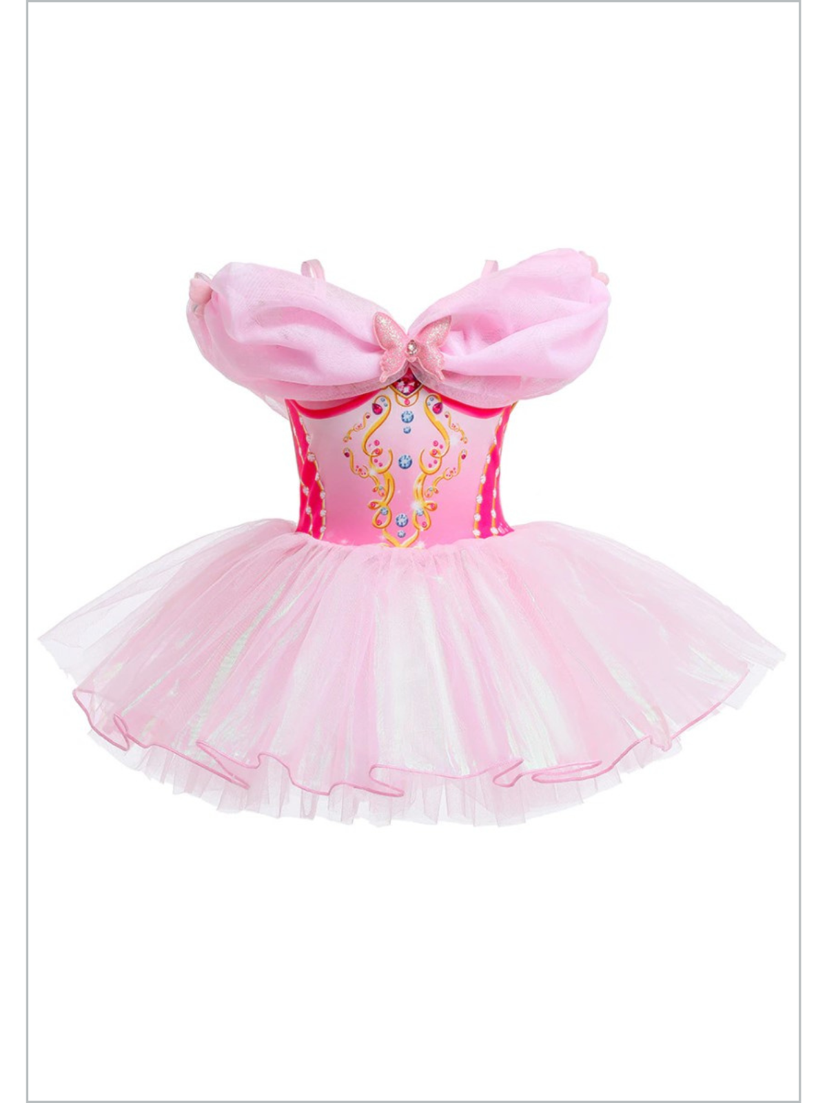Little Girls Princess Dresses | Aurora Pink Princess Ballerina Dress