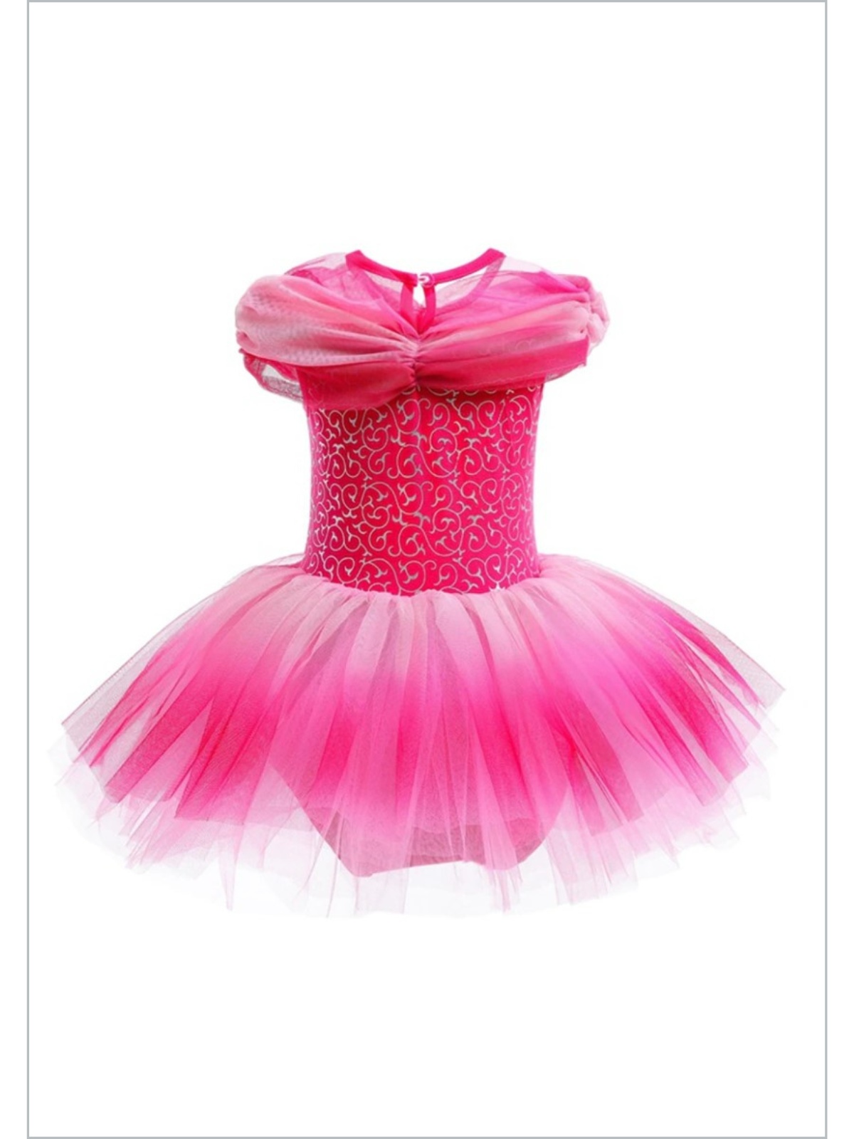 Little Girls Princess Dresses | Gradient Pink Princess Ballerina Dress
