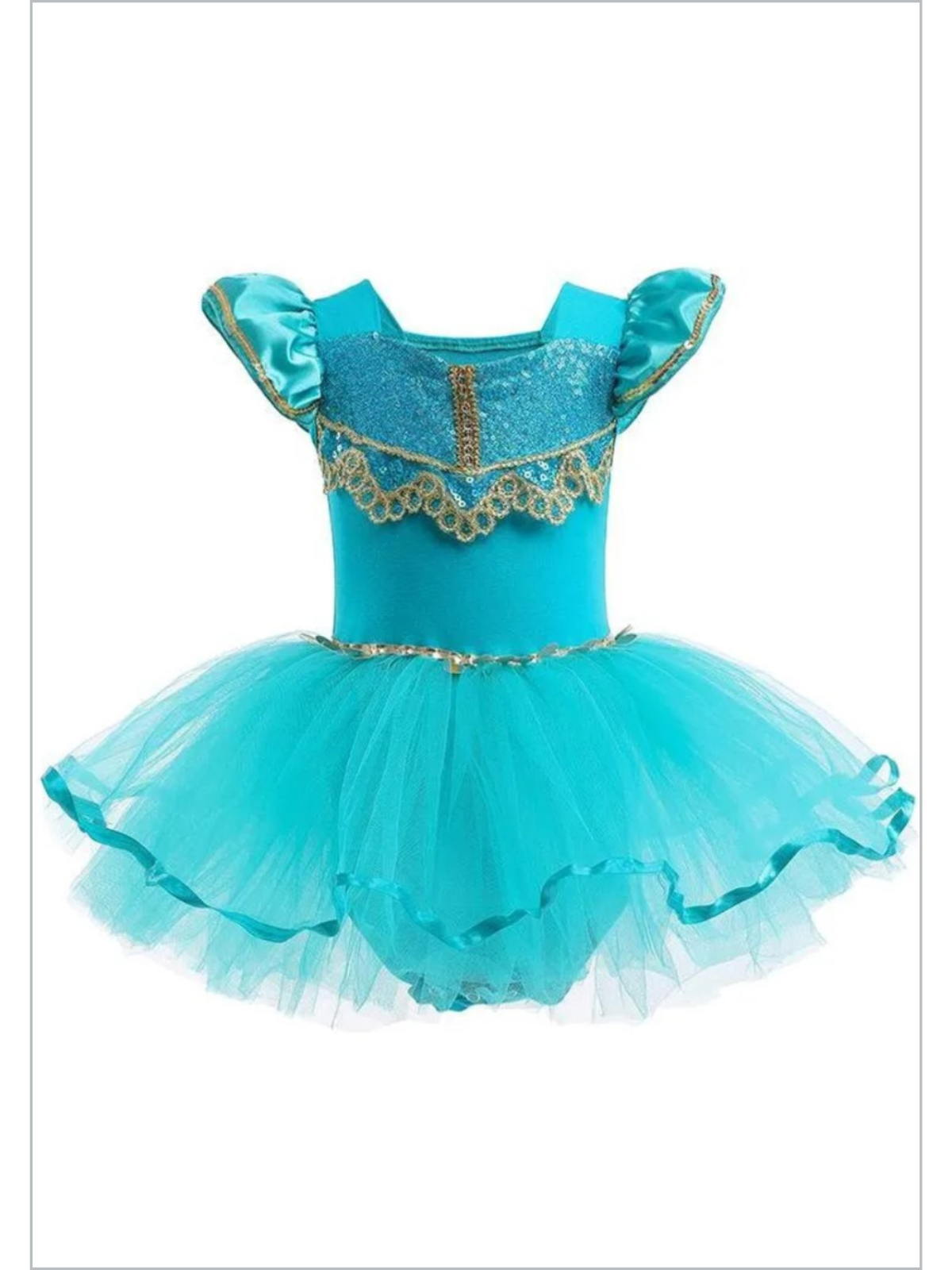 Little Girls Princess Dresses | Arabian Princess Ballerina Tutu Dress