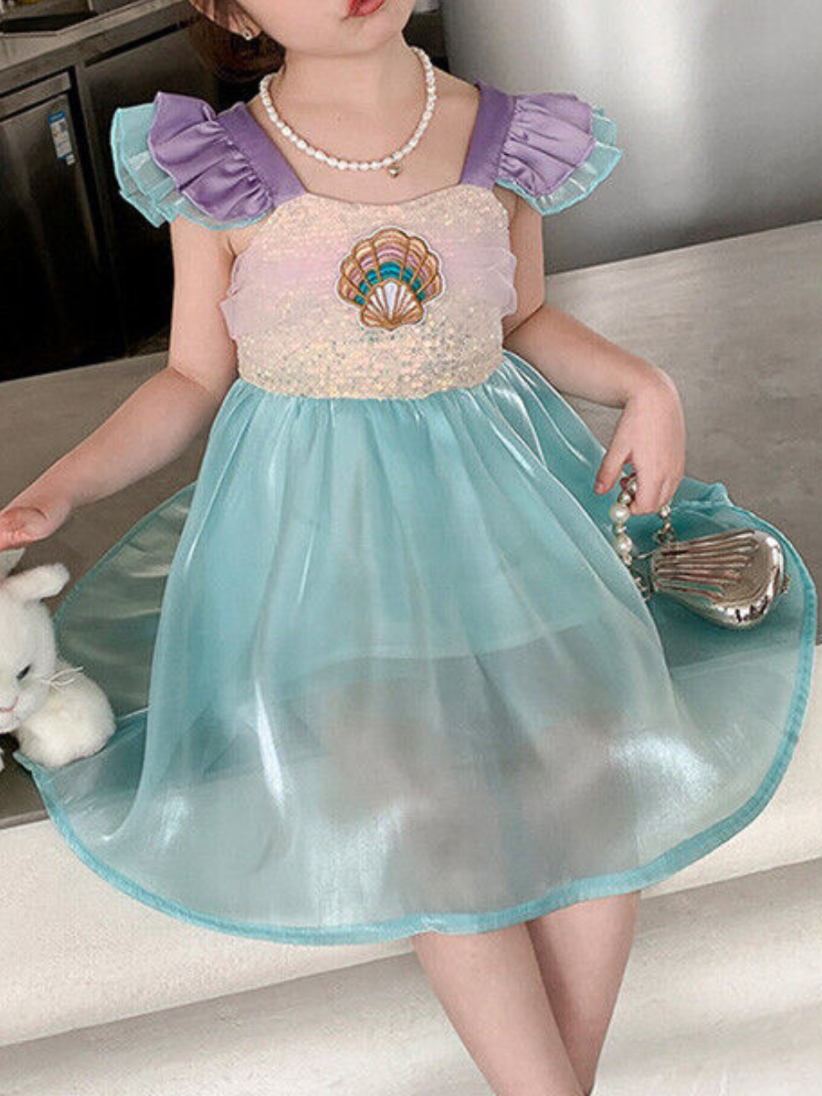 Under The Sea Sequin Mermaid Dress