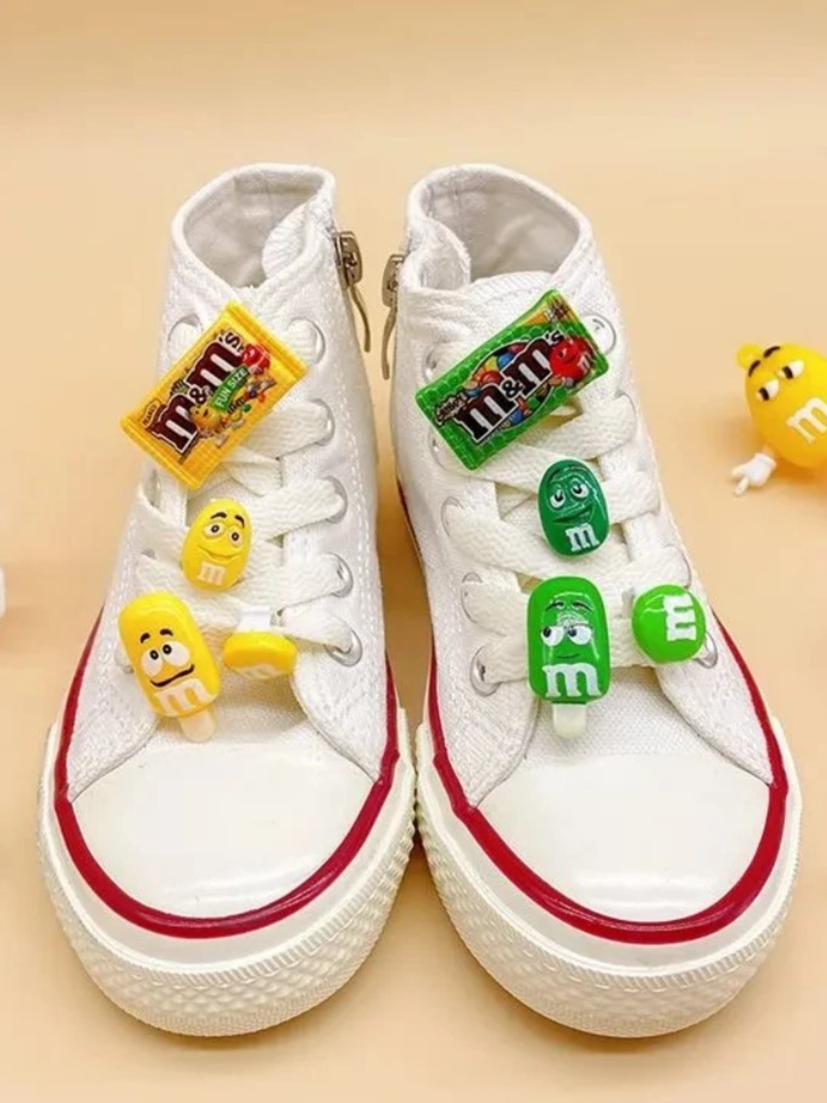 Sweetest Steps Candy Charm High-Top Sneakers By Liv and Mia