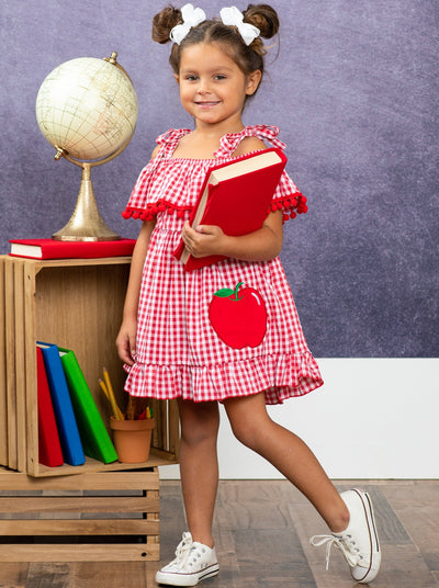 Back To School Dresses | Cute Apple Dress | Girls Clothing Boutique
