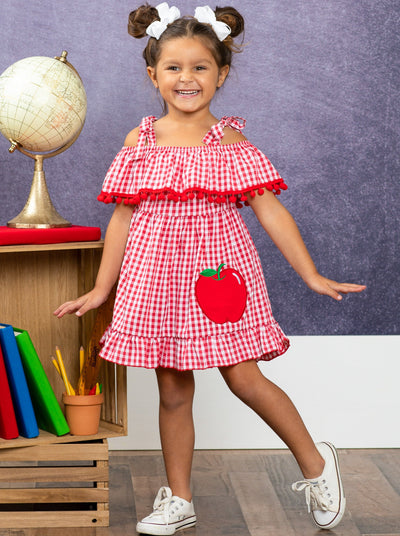 Back To School Dresses | Cute Apple Dress | Girls Clothing Boutique