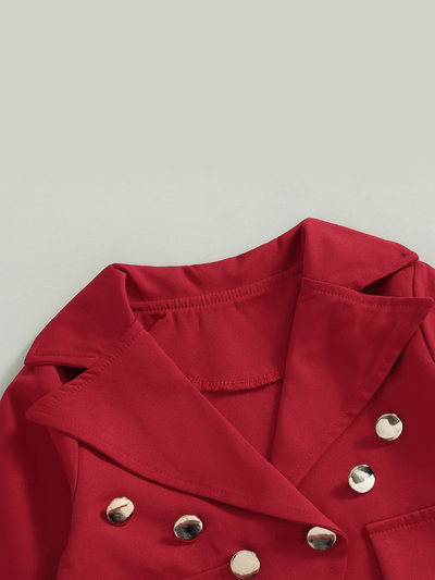 So Striking Blazer Tutu Set