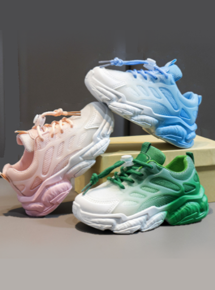 Shoes By Liv & Mia | Toddlers Gradient Sneakers  - Mia Belle Girls