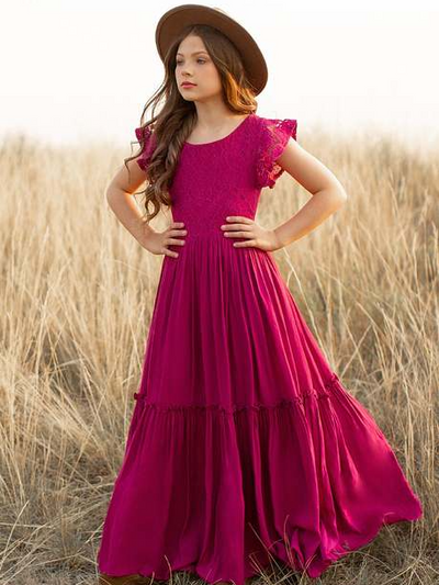Princess Chiffon Long Dress