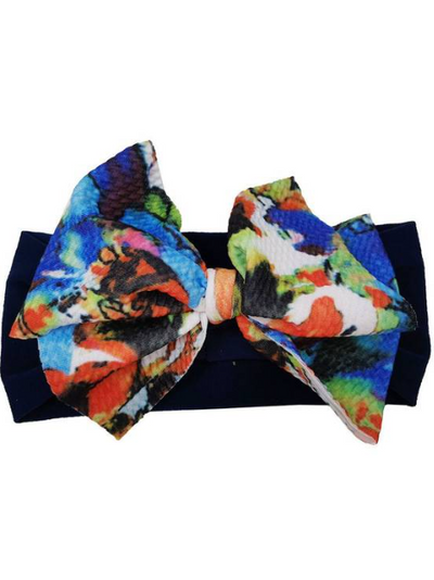 Baby Bow Headband black