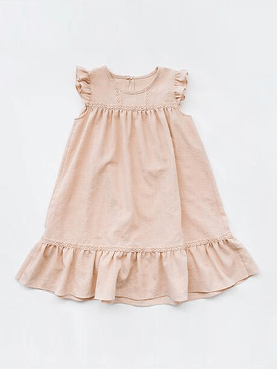 Girls Cute Spring Dresses | Toddler Chic Chiffon Casual Dress