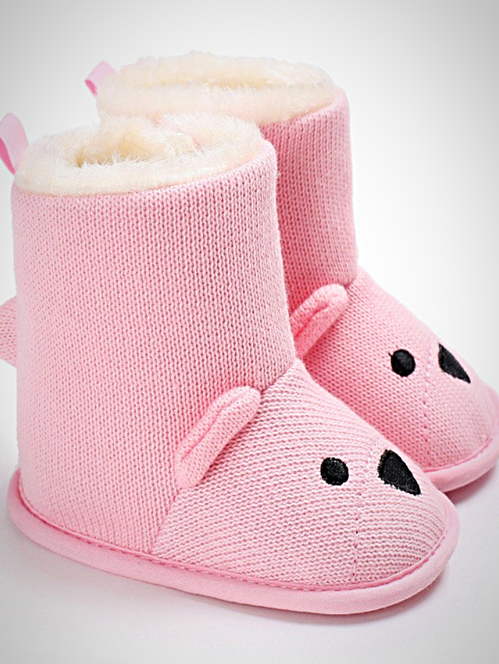 Baby Cute Bear Booties - Mia Belle Girls