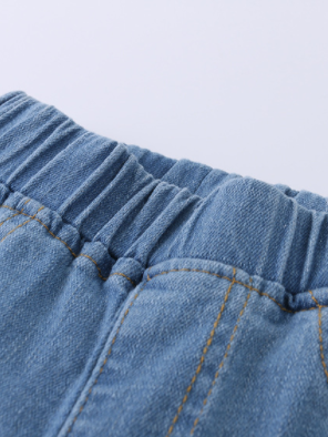 Fall Clothes For Kids | Mesh Polka Dot Pearl Jeans | Girls Boutique