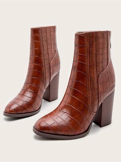 Women's Snake Ankle Booties By Liv and Mia - Mia Belle Girls