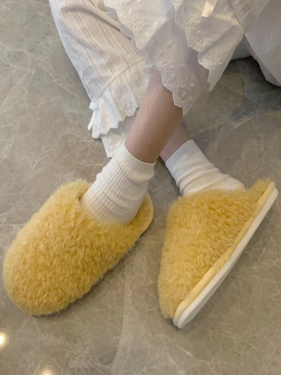 Women's Warm Fuzzy House Slippers By Liv and Mia- Mia Belle Girls