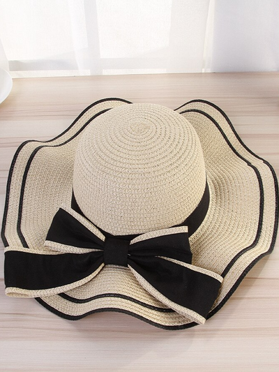 Women's "Hot Couture" Floppy Straw Hat