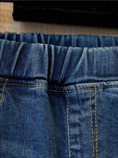 Cute Jeans For Girls | Kitty Cat Jeans | Mia Belle Girls Boutique