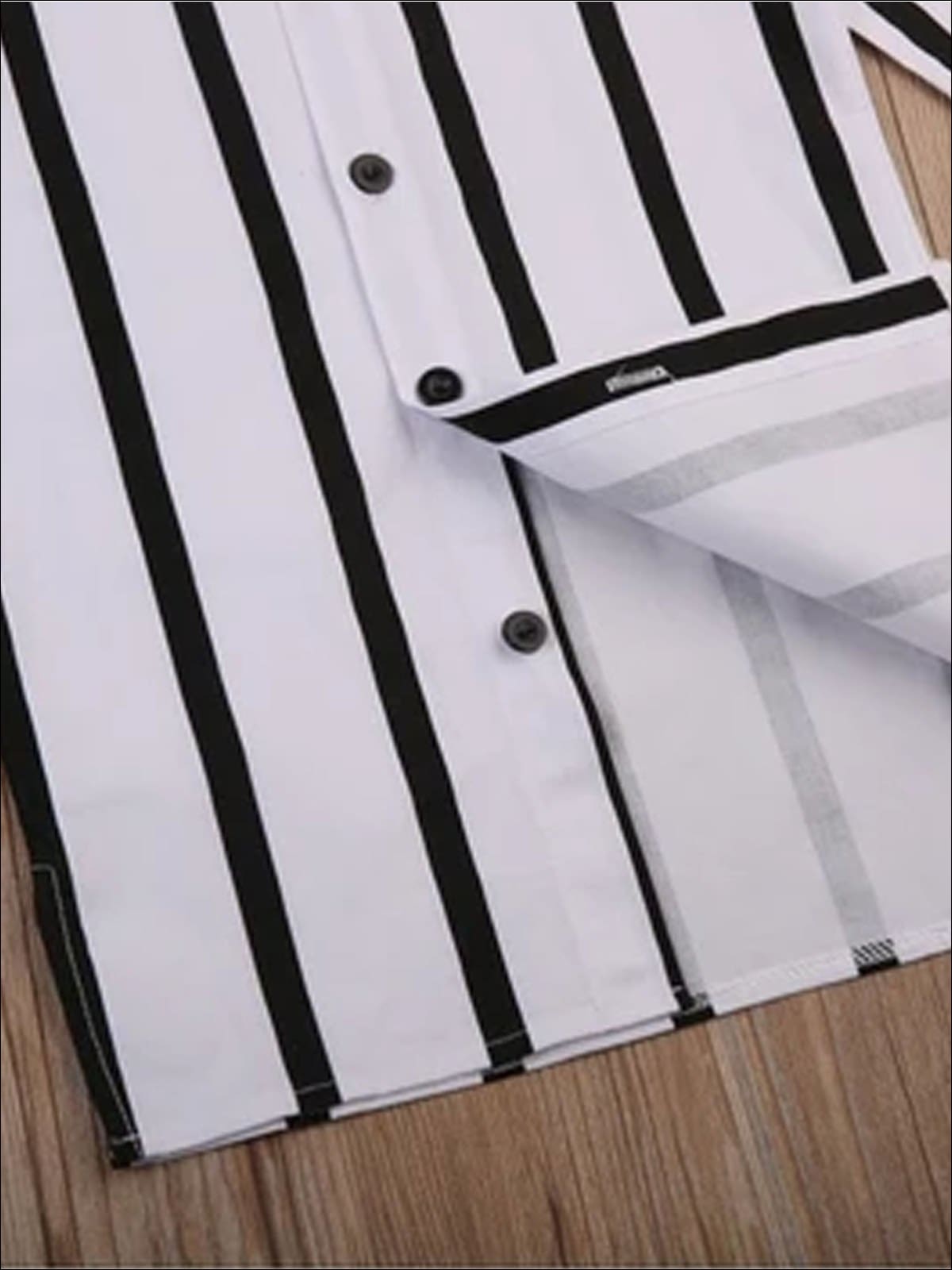 Cute Outfits For Girls | Stripe Blouse Dress | Mia Belle Girls