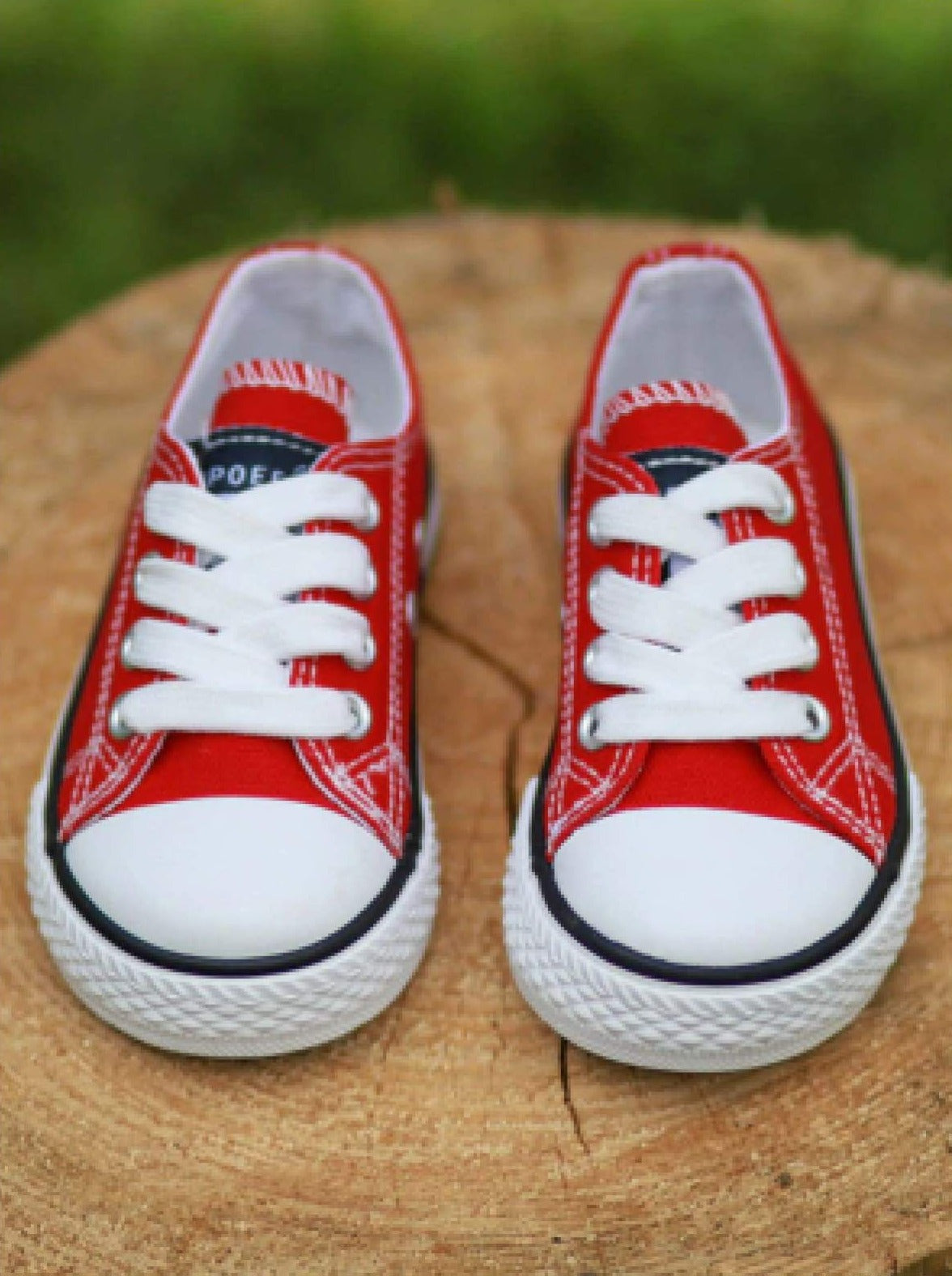 Girls Casual Low Top Canvas Sneakers - Girls Sneakers